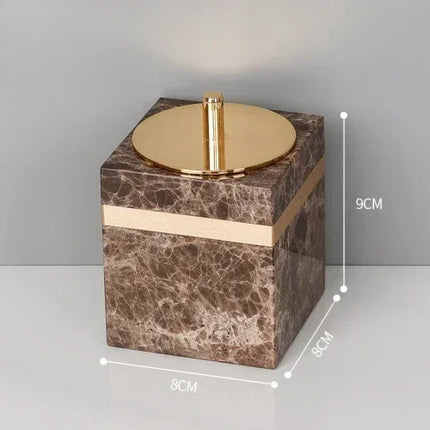 1pc Marble Light Luxury Bathroom Wash toiletry Tray Hotel Bathroom Bathroom Hand Wash Table Toothbrush Shelf Decoration by zapcart