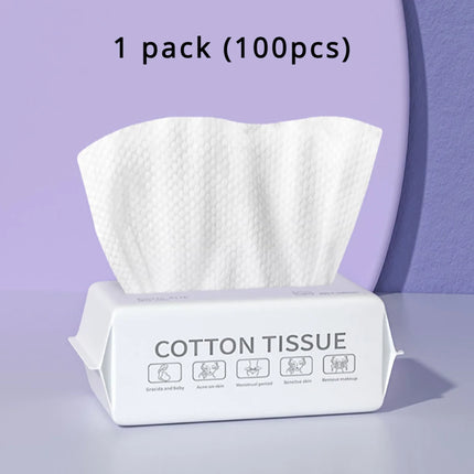 Soft Cotton Towel Disposable Face Towel Towels Bathroom Accessories Dry Rags for Washing and Drying Face Towels 50/100Pcs Home by zapcart