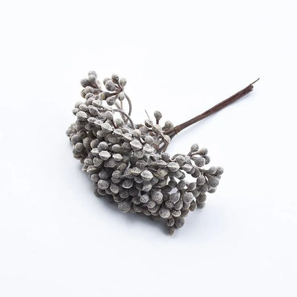6pcs Artificial Plants Plastic Brooch Scrapbook Wedding Decorative Flowers by zapcart
