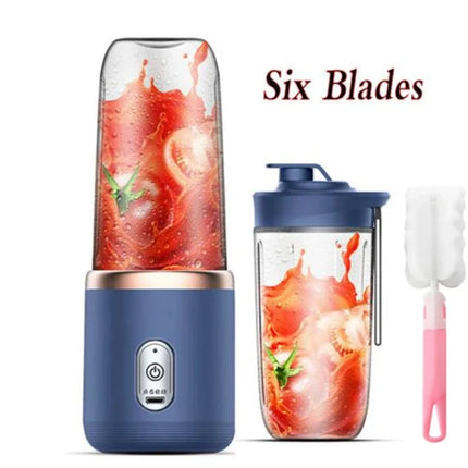 Fruit Mixers Juicers Portable Electric Juicer Blender Fruit Juicer Cup Food Milkshake Juices Maker Household Kitchen Tools by zapcart