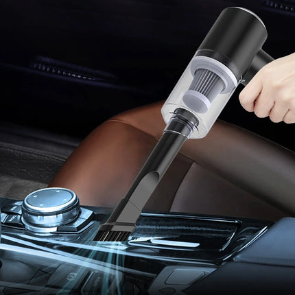 6000Pa Mini Portable Cleaner Cordless Handheld Vacuum Cleaner Strong Suction Powerful Portable Cleaning Machine for Home and Car by zapcart