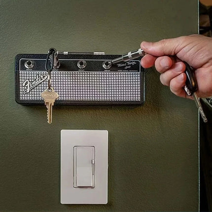 Fender Guitar Key Ring Wall Mount Frame for Guitar Lovers by zapcart