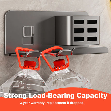 Hair Dryer Holder Wall Dryer Cradle Straightener Stand Hairdryer Organizer Box Toilet Blower Holder Shelf Bathroom Accessories by zapcart
