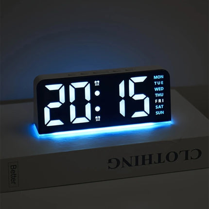 Choice Digital LED Alarm Clock With Time Display Desk Clock by zapcart