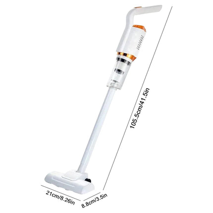 Handheld Water Sweeper USB Rechargeable Strong Suction Cordless Portable Cleaning Robot 2000mAh 2 in 1 for Vehicle Home Cleaning by zapcart