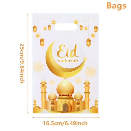 FENGRISECN Eid Mubarak Candy Bags Muslim Ramadan Gift Pack by zapcart