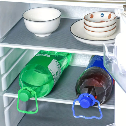 Kitchen Shelf Liner Drawer Liners Non-Adhesive Refrigerator Liners Waterproof Fridge Mats Shelves Pantry by zapcart