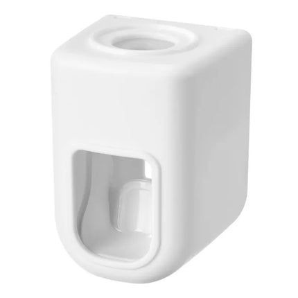 Creative Wall Mount Automatic Toothpaste Dispenser Bathroom Accessories Waterproof Lazy Toothpaste Squeezer Toothbrush Holder by zapcart
