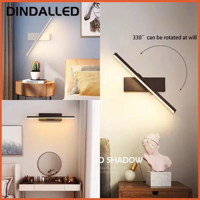 Modern LED Wall Sconce Light for Bedroom Living Room Bedside Hallway Stair by zapcart