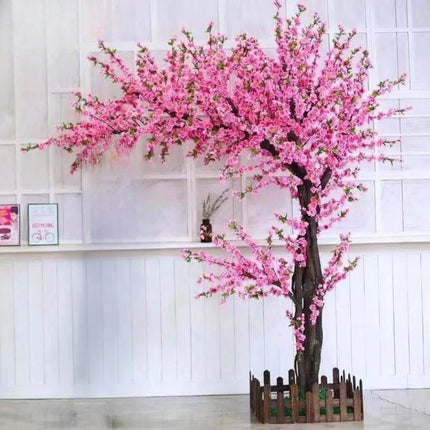 Artificial Peach, Cherry Blossom & Red Maple Trees by zapcart