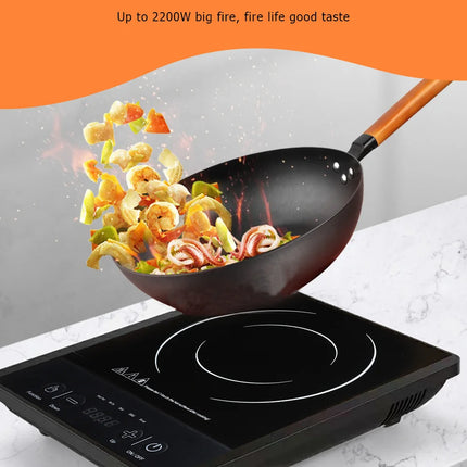 2200W Electric Induction Hob Portable Single Cooker Hot Plate Hobs Cooking Stove by zapcart