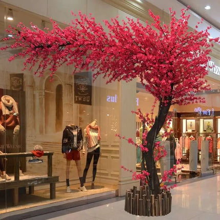 Artificial Peach, Cherry Blossom & Red Maple Trees by zapcart