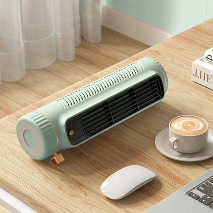 Household Desktop Tower Fan Portable Air Conditioner Fan Circulating Fan USB Charging Air Cooling Electric Fan for Room Home by zapcart
