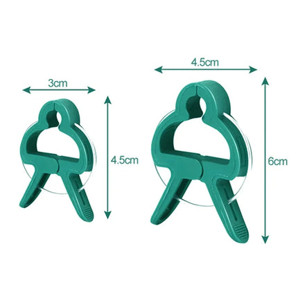 Plant Fixed Clips Reusable Greenhouse Bracket forFixing Stems of Flower Vine Vegetables Tomatoes Fastener Garden Supplies by zapcart