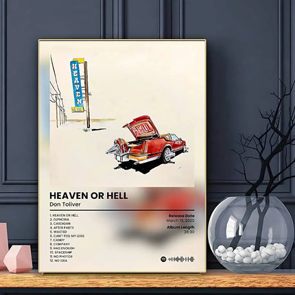Rapper D-Don T-ToliverS Poster HD Art Sticky Wall Waterproof Home Living Room Bar Decoration by zapcart
