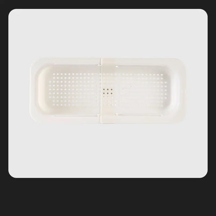 Retractable Sink Drain Rack Drain Basket Dish Shelf Adjustable Vegetable Fruits Washing Basin Filter Basket Kitchen Accessories by zapcart