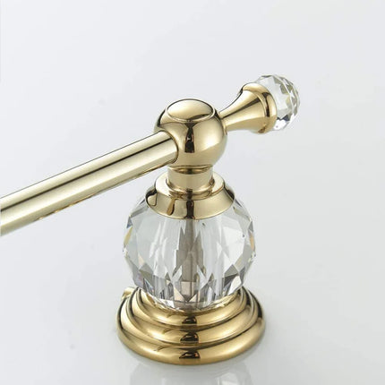 Crystal Toilet Paper Holder, Gold Toilet Roll Holder Modern Bathroom Accessories Zinc Alloy Tissue Hanger Wall Mounted by zapcart