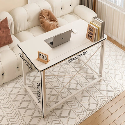 Folding desk, movable desk, home student computer desk, study desk, bedroom bedside desk, office desk computer desk by zapcart