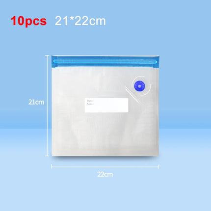 Mini Air Pump Food Vacuum Sealer Pump USB Rechargeable Food Sealer Pump & Vacuum Sealer Bags BPA Free Food Storage Zipper Bags by zapcart