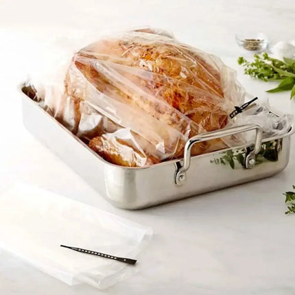10/20pcs Heat Resistance Nylon-Blend Slow Cooker Liner Roasting Turkey Bag For Cooking Oven Bag Baking Crock Pot Liners Kitchen by zapcart