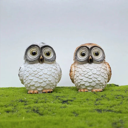 Solar Garden Lamp Owl Night Lights Outdoor Waterproof Courtyard Balcony Garden Lawn Landscape Decor LED Solar Powered Light by zapcart