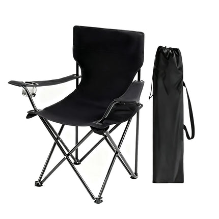 Folding Camping Chairs Fishing Chair Beach Terrace Furniture Portable Armchair Outdoor Travel Foldable Lightweight by zapcart