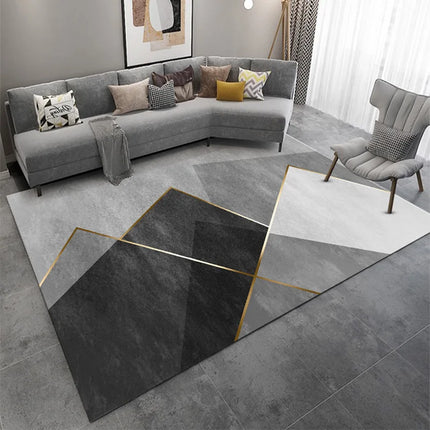 Custom Nordic Light Luxury Living Room Rug Plush For Homes by zapcart