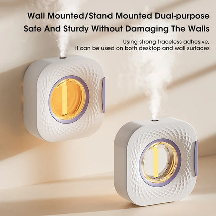 USB Smart Aromatherapy Diffuser Desktop Air Purifier with Display for Home Car Bathroom Deodorization Shangri-La by zapcart