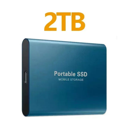 AEVYVKV Portable SSD 2TB USB C External Drive For Laptop by zapcart