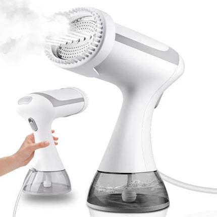 1500W Handheld Steam Iron Fast-Heat Garment Steamer Foldable Ironing Machine Household Electric Fabric Steamer for Home Travel by zapcart