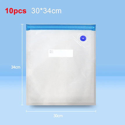 Mini Air Pump Food Vacuum Sealer Pump USB Rechargeable Food Sealer Pump & Vacuum Sealer Bags BPA Free Food Storage Zipper Bags by zapcart