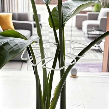 1Pc Large Monstera Plant Support Frame Sturdy Climbing Stems Leaf Stabilizer Outdoor Use for Tall Houseplant Hanging Plant Stand by zapcart