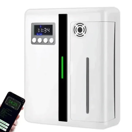 Wall Mounted Scent Air Machine For Home Waterless Essential Oil Diffuser Bluetooth Hotel Collection Diffuser For Room Spa Office by zapcart