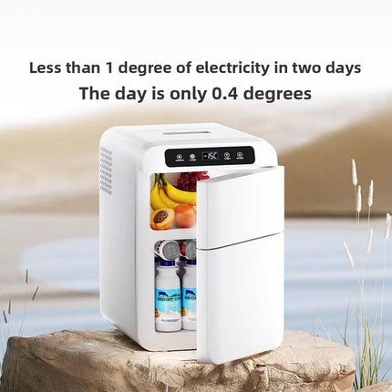 2025 New Dual Temperature Refrigerator, Separate Controls for Freezer/Fridge, Low Noise Apartment S1ize Dual Cooling Fridge by zapcart