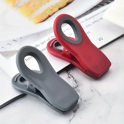 2/4/6Pcs Magnetic Reusable Bag Clips Food Storage Sealing Clips For Kitchen by zapcart