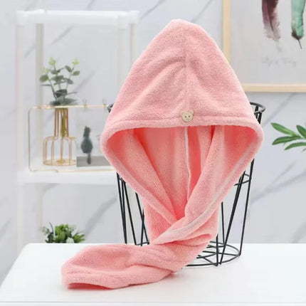 Dry Hair Cap Sports Towel Fiber Super Fine Adult Bath Towel Towels Bathroom Soft Turban for Hair Drying Miss Serviettes Face Wet by zapcart