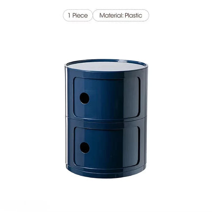 Plastic Bedroom Bedside Cabinets Nordic Round Simple Nightstands Creative Mini Small Night Stand Table De Chevet Home Furniture by zapcart
