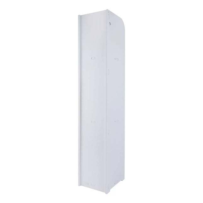 DayPlus Bathroom Floor Cabinet Home Storage Cabinet with Doors and Shelves, Home Furniture Unit, 16 x 15 x 80 cm by zapcart