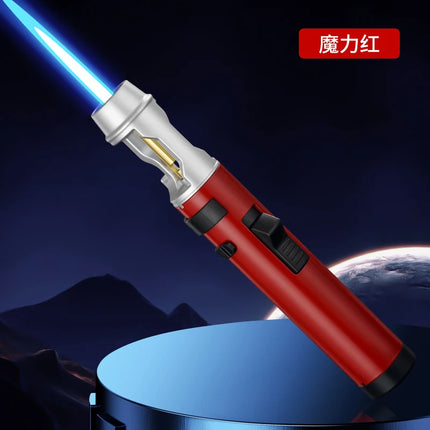 Powerful Metal Gas Lighter Windproof Kitchen Torch Barbecue Cigar Lovers Gift by zapcart