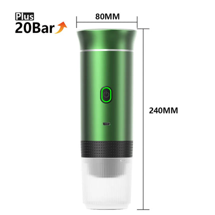 Portable Wireless Electric Espresso Coffee Machine For Travel by zapcart