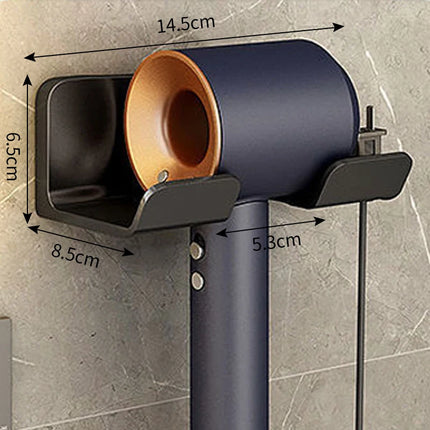 Choice Hair Dryer Holder Wall Mounted Bathroom Organizer by zapcart