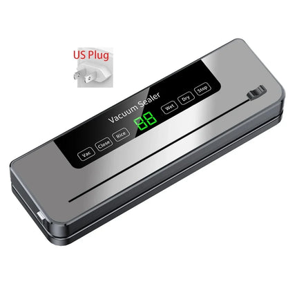 Electric Vacuum Sealer Food Storage Seal Touch Button Dry/Wet Built-in Cutter Kitchen Food Sealing Vacuum packaging machine by zapcart