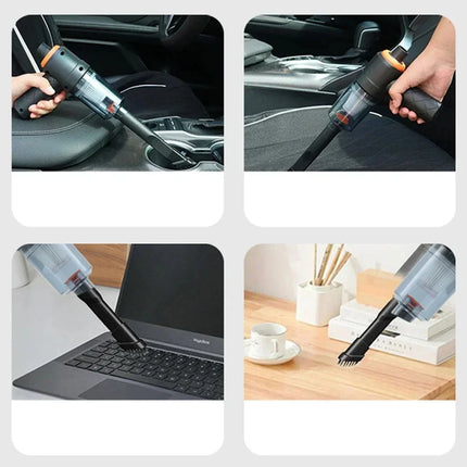 6000Pa Wireless Car Vacuum Cleaner Cordless Handheld Cleaning Robot Auto Vacuums Strong Suction Cleaner For Car by zapcart