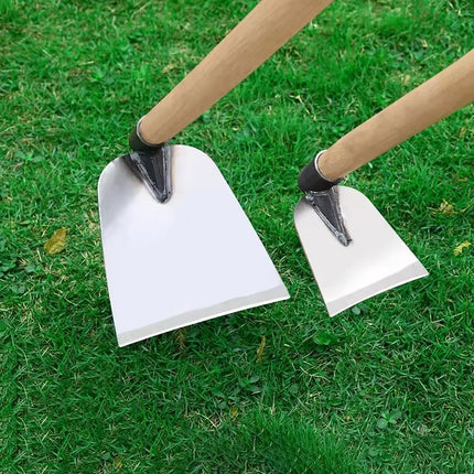 Manganese Steel Garden Hoe - Professional Gardening Weed Removal Machete Weed Remover Hand Tools for Planting Vegetables by zapcart