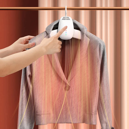 110-220V Mini Electric Portable heated Clothes Dryer Drying machine Shoes Clothes Drying Rack Hangers Foldable heater by zapcart