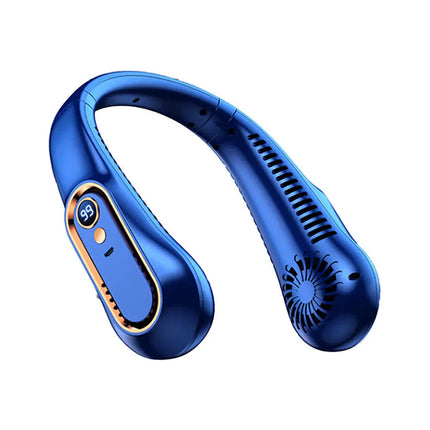 Neck Fan USB Portable Neck Fan Rechargeable Portable Cooler Neckband Bladeless~ by zapcart