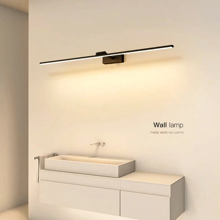 DINDALLED Modern Bathroom LED Mirror Light Vanity Wall Lamp for Makeup Modern Mirror Headlight Indoor Lighting Fixture by zapcart