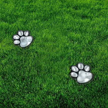 Solar Paw Print Lights, Outdoor Path Lights for Cats And Dogs, LED Street Lights, Yards, Gardens, Pathways, Lawns Solar Lights by zapcart