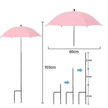3 Pack New Type Of Garden Plant Rainproof And Sunshade Umbrella For Outdoor Garden Protection by zapcart