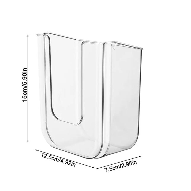 Punch Free Toilet Paper Holder Box Wet Wipe Box Wall Mounted Wipe Tissue Organiser Box Self-Adhesive Paper Towel Dispenser by zapcart